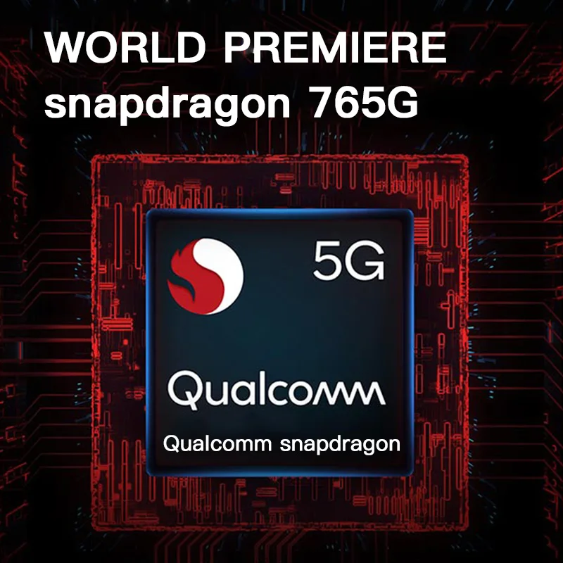 Оригинальный Смартфон Xiaomi Redmi K30 6 ГБ 64 5G Восьмиядерный процессор Snapdragon 765G 67 дюйма