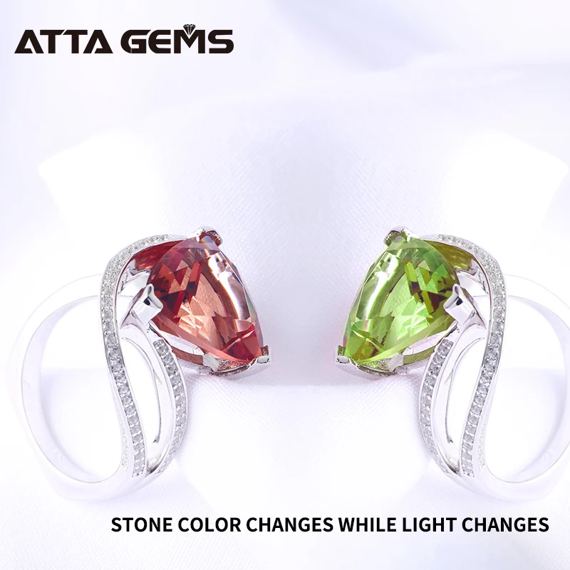 Женские серебряные кольца с драгоценными камнями обручальные 8 каратами для