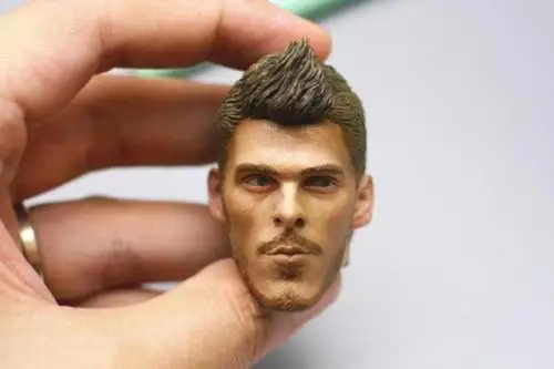 

1/6 David De Gea Quintana Male Head Model For 12" Male Body Figures