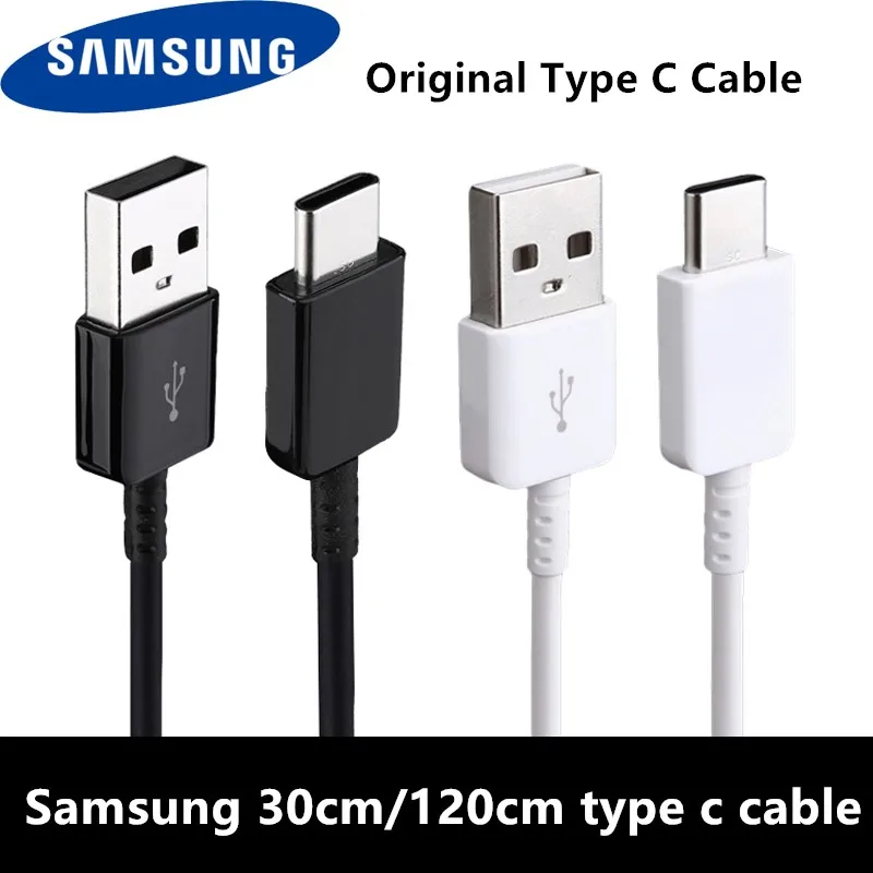 

Samsung 9V/1.67A Fast Car Charger Original Quick Charge Adapter USB Type C Cable For S8 S9 S10 plus Note 8 10 Plus A30 A50 A80