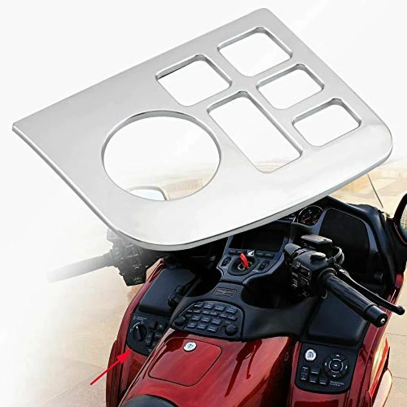 Мотоцикл левая сторона обтекателя панель управления блесток переключатель