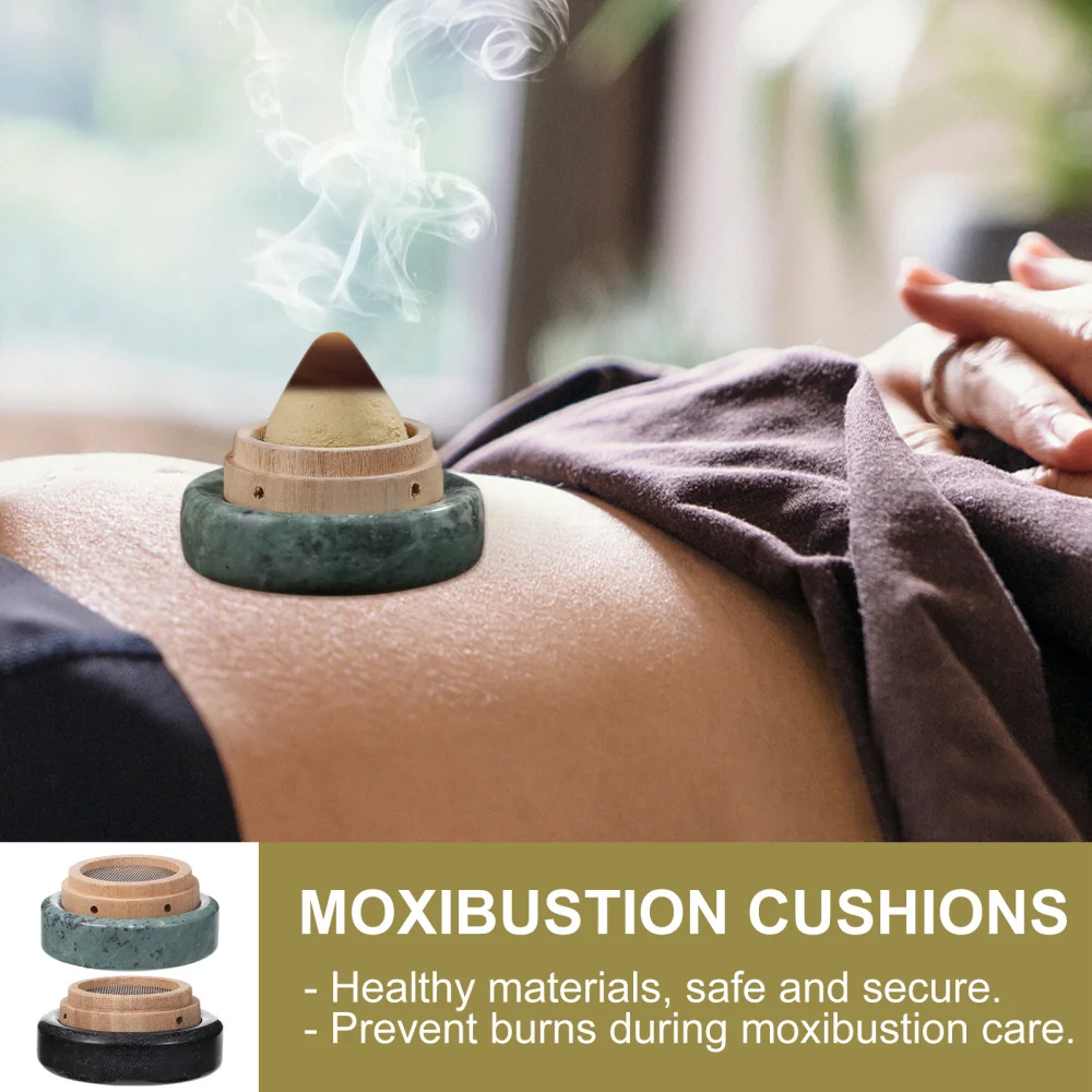 

1 Set of Body Moxa Heat Insulation Pads Health Care Moxibustion Anti-scald Mats