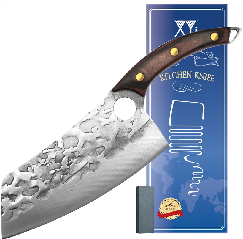 Xyj 7 5 ''нож для нарезки мяса мясницкий нож из нержавеющей стали острые лезвия