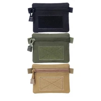 outdoor edc molle pouch wallet waterproof portable travel zipper waist bag for camping hiking mobile phone bag