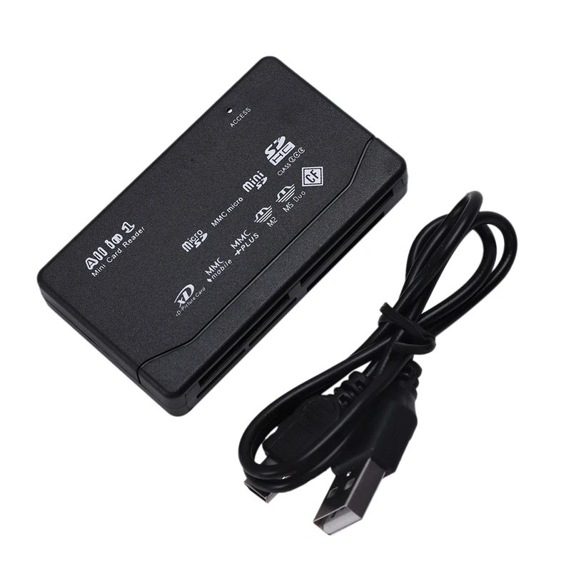 

USB 2.0 Super Speed Card Reader 6 Card Slot SD / XD / MMC / MS / CF / SDHC compatible