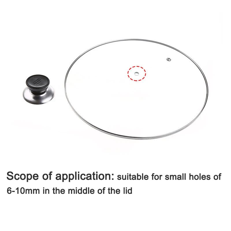 Сменная Крышка для кастрюли и сковородок ручка крышки кухонной посуды DC112|Ручки