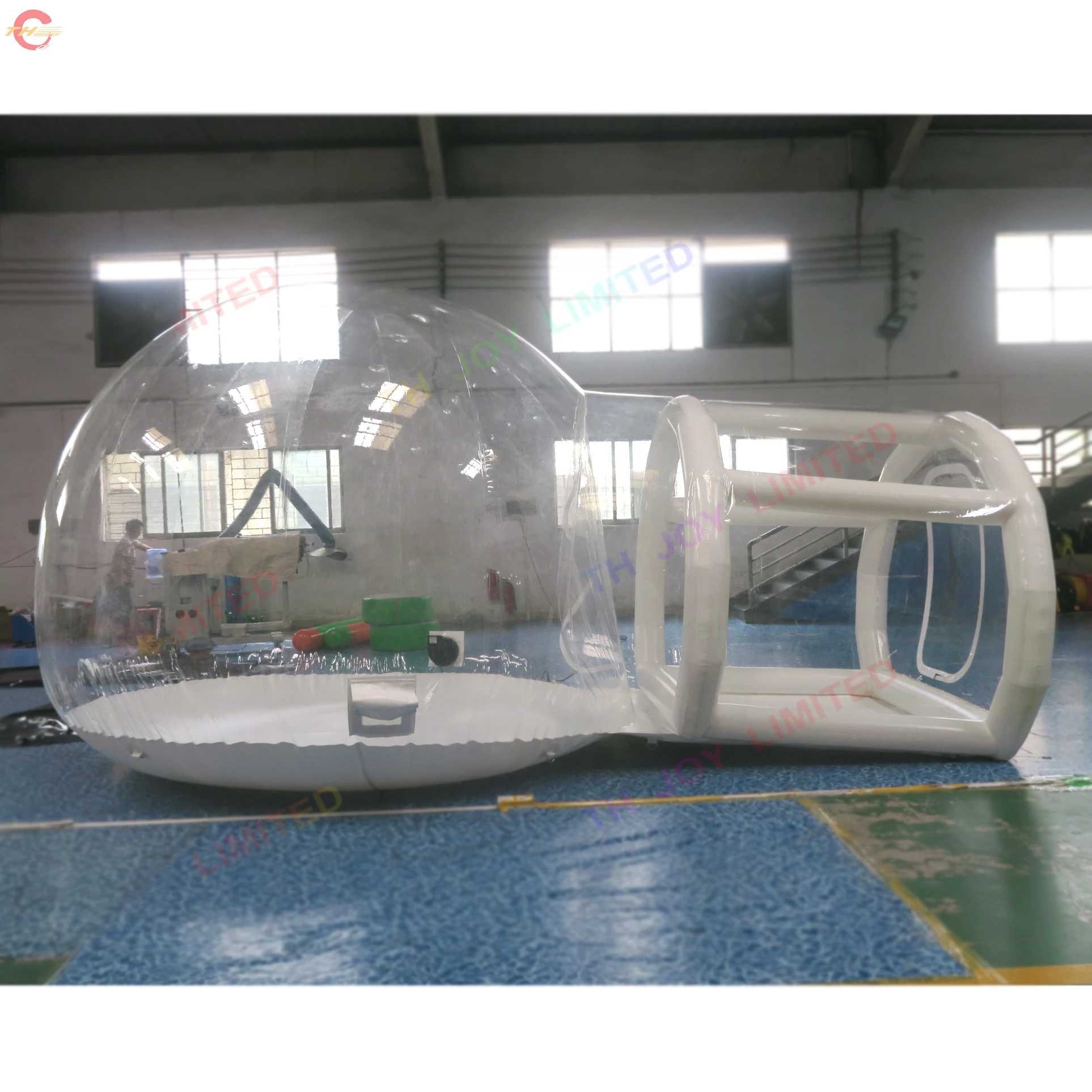 Прозрачная надувная палатка с пузырьками для всей семьи | Игрушки и хобби