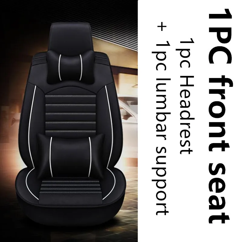 1pc Deluxe Edition Высококачественные автомобильные чехлы из искусственной кожи для Ford fusion mondeo Focus 2 3 kuga Fiesta Edge Explorer fiesta - Название цвета: 1pc Deluxe Edition