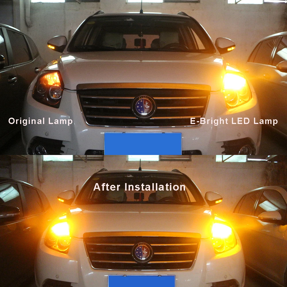 YM E-Bright 1 шт. 1157 p21/5 Вт 2835 BAY15D 12 В двухфункциональный переключаемый автомобильный