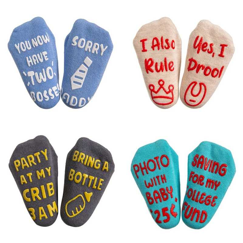 

Newborn Baby Anti Slip Socks Toddlers Girls Boy Socks Fashion Solid Cotton Kids Socks Clothes Accessories