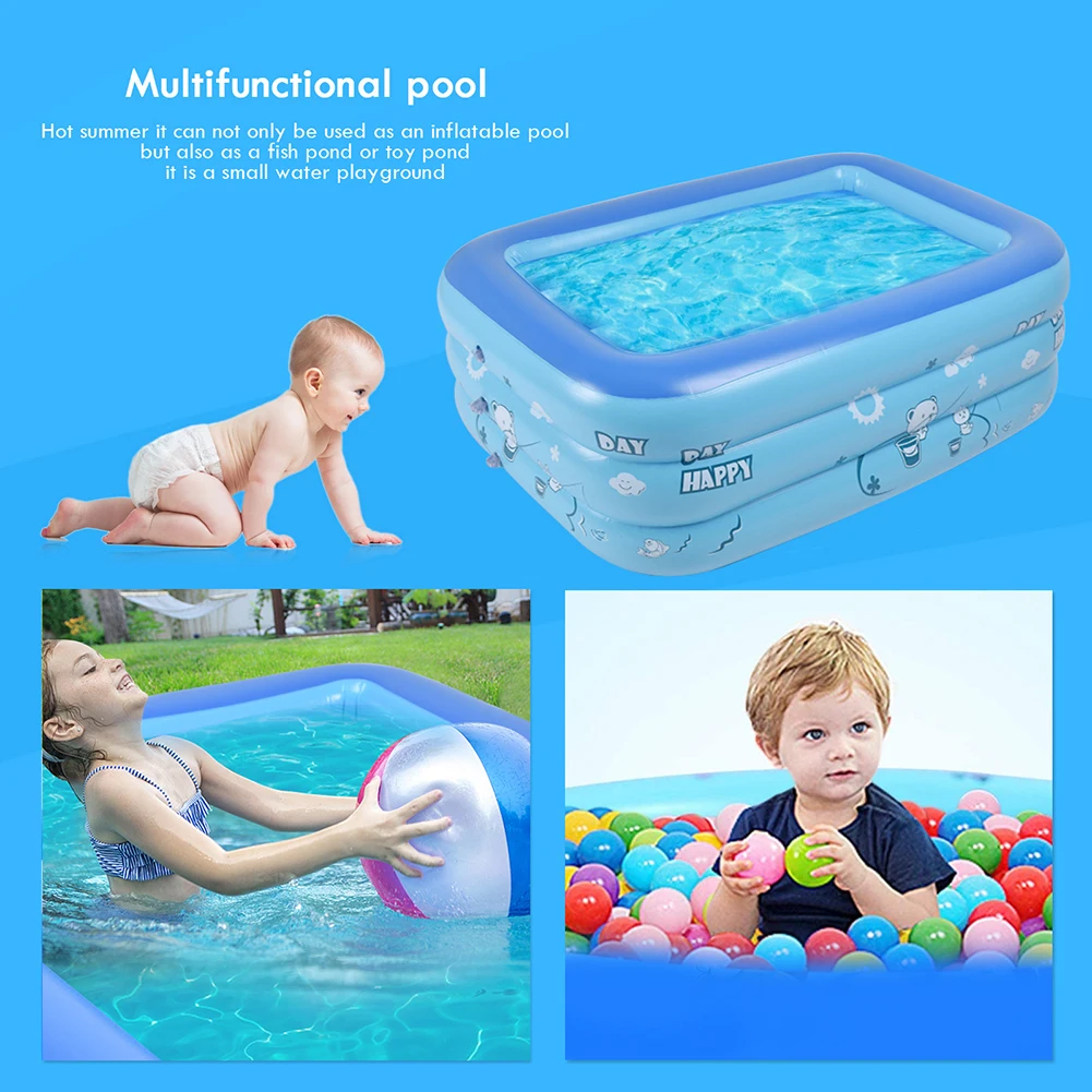 

Portable Inflatable Bathtubs Baby Kids Home Indoor Outdoor Swimming Pool Bathing Tub Children Basin Pool Sport Water Play Toy