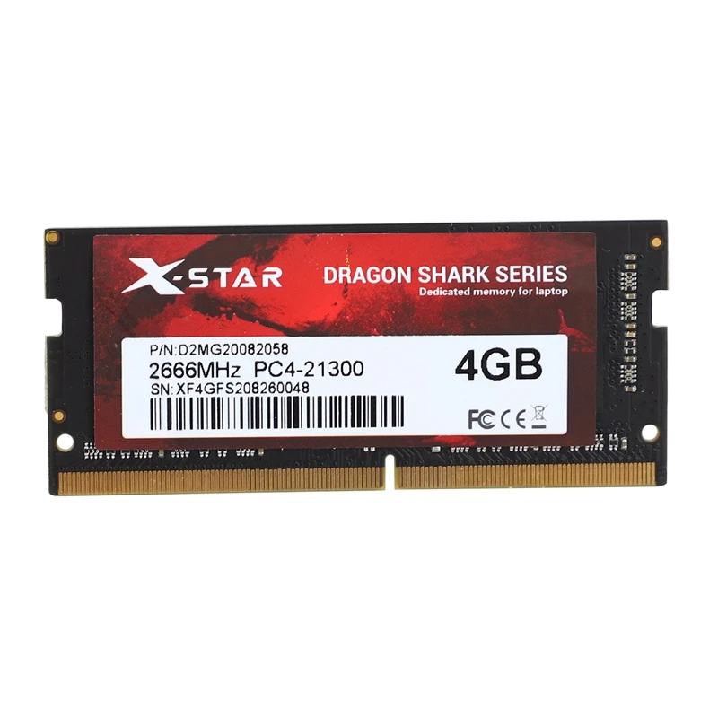 

X-STAR 4 Гб Оперативная память DDR4 2666 МГц 1,2 V Тетрадь компьютерная игра модуль памяти Тетрадь флэш-памяти флэш-память для AMD