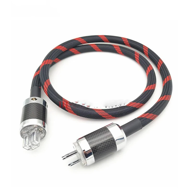 High-end SA-OF8N OCC Copper hifi Power Cable Supply AC EU/US Power plug Power Cord Power line CD Cable