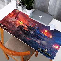 world of tanks mouse pad keyboard desk mat 2mm thickness gaming mousepad large durable washable rubber mouse pad mat