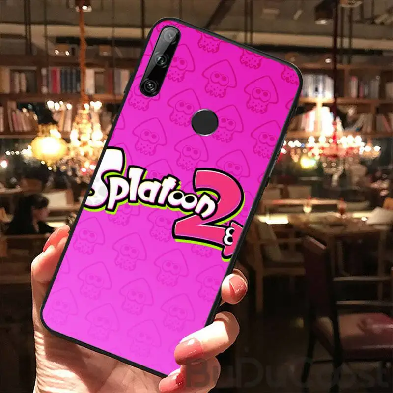 

Hrmes splatoon 2 Gun machine game Phone Case For Huawei Y5 Y6 Y7 Y9 Prime Pro II 2019 2018 Honor 8 8X 9 lite View9