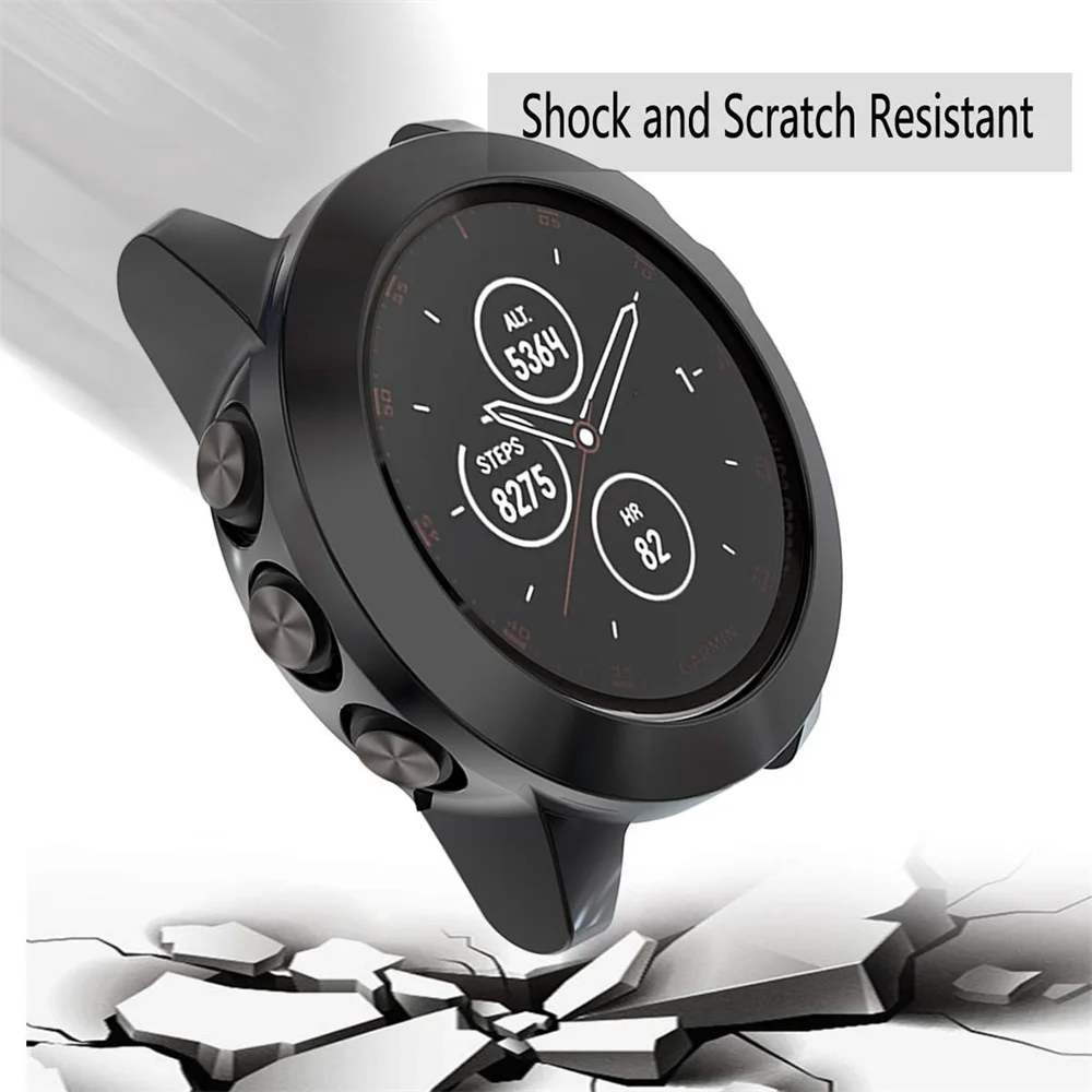 Защитный чехол из ТПУ для часов Garmin Fenix защитный 5X|Смарт-аксессуары| |