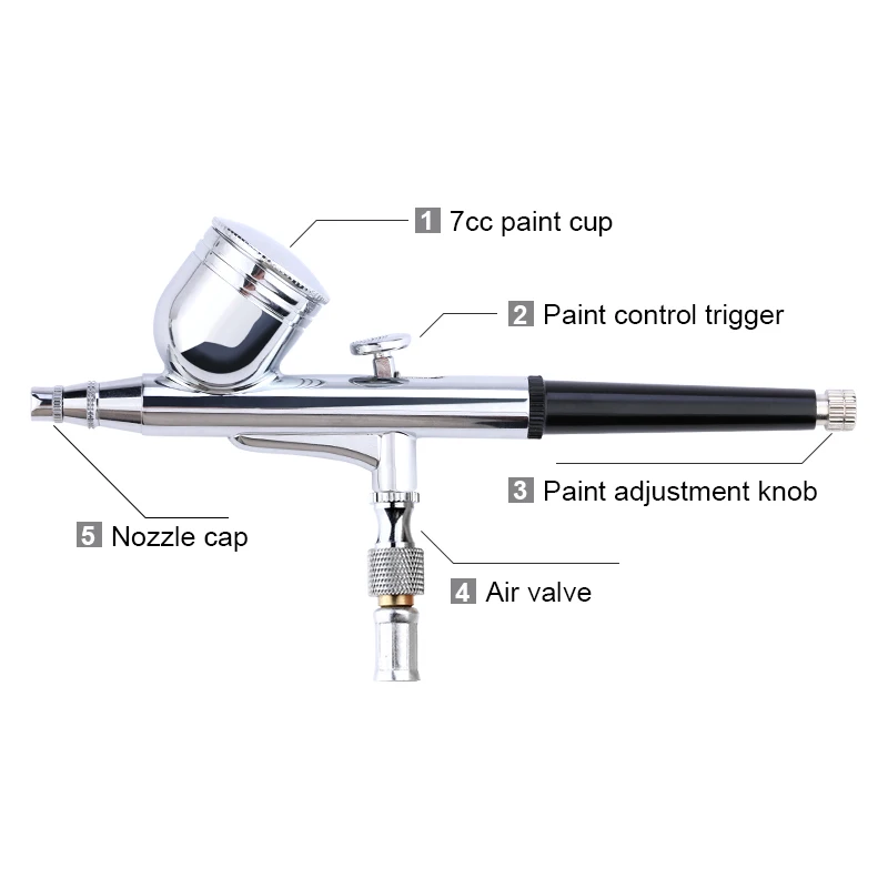 Cake Airbrush for Decoration Kit Chocolate Mousse Pigment Spray Gun Art Coloring Painted Baking Decorating Tools Set |