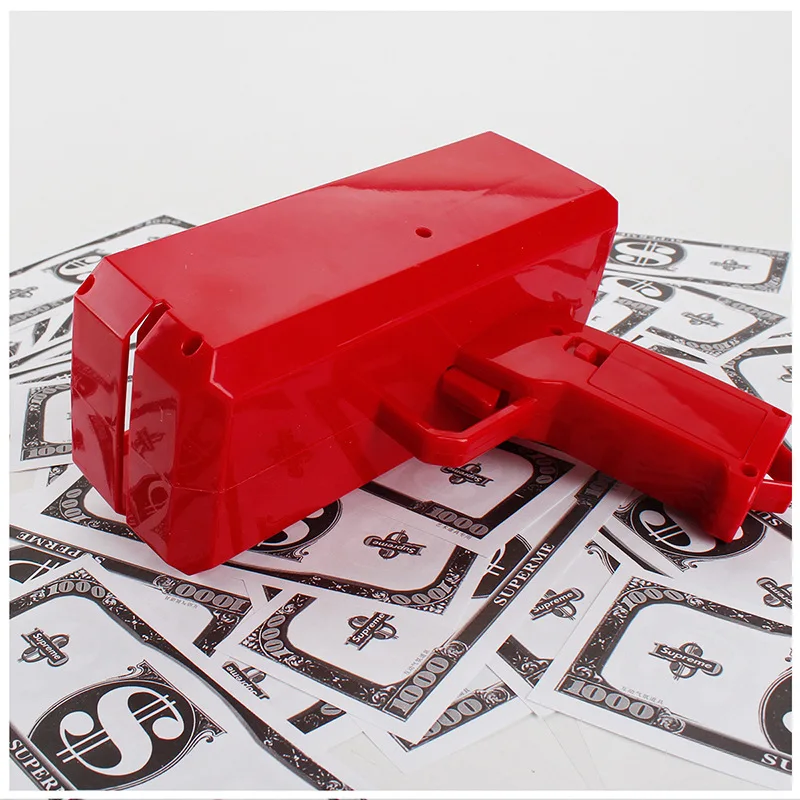 Денежный пистолет Дождь игрушка подарок на вечерние ринку электронный супер для