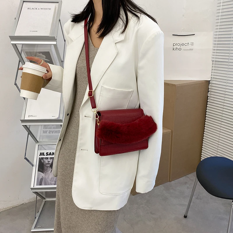 

Handbags Famale Girl High Quality Shoulder Designer Fashion Stoneware Handbag Lady Bags Famous Brand Knitting Bag For Women