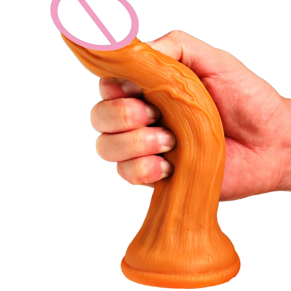 Мягкий фаллоимитатор Реалистичная Женская огромная для мастурбации на присоске