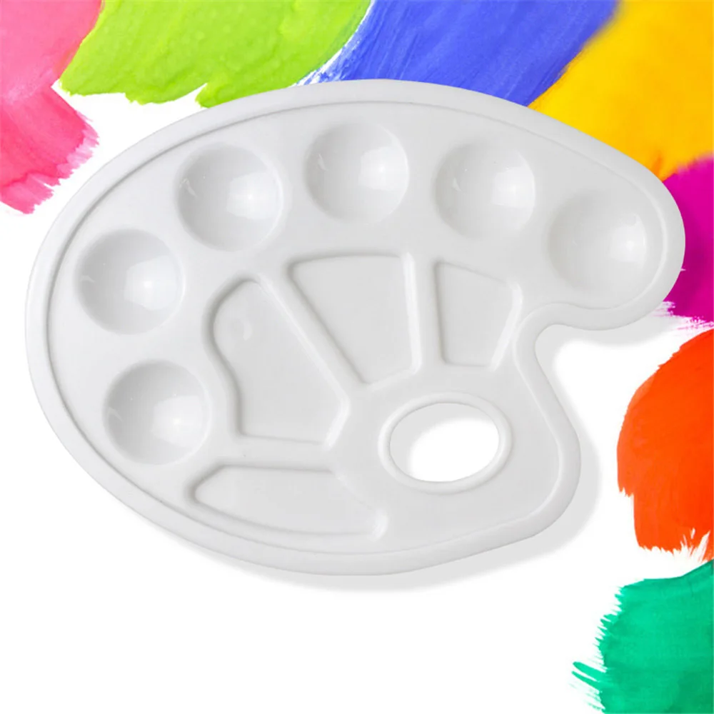 Детские самодельные краски пластиковая палитра принадлежности для граффити 10