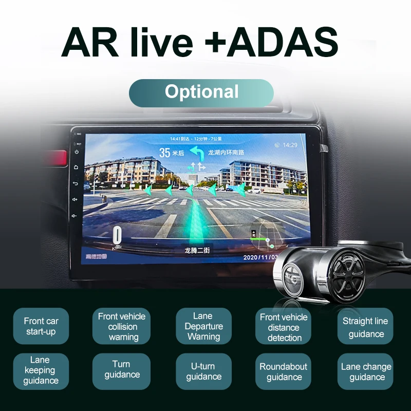 Автомобильное радио мультимедийный видеоплеер навигация GPS Android 2din DVD Wi-Fi для