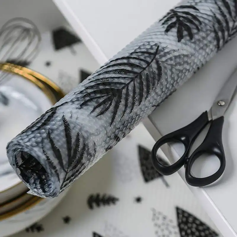 

Kitchen Waterproof Drawer Paper Drawer Shelf Liner Paper Moisture-Proof Cabinet Pads Kitchen Table Multifunctional Pad