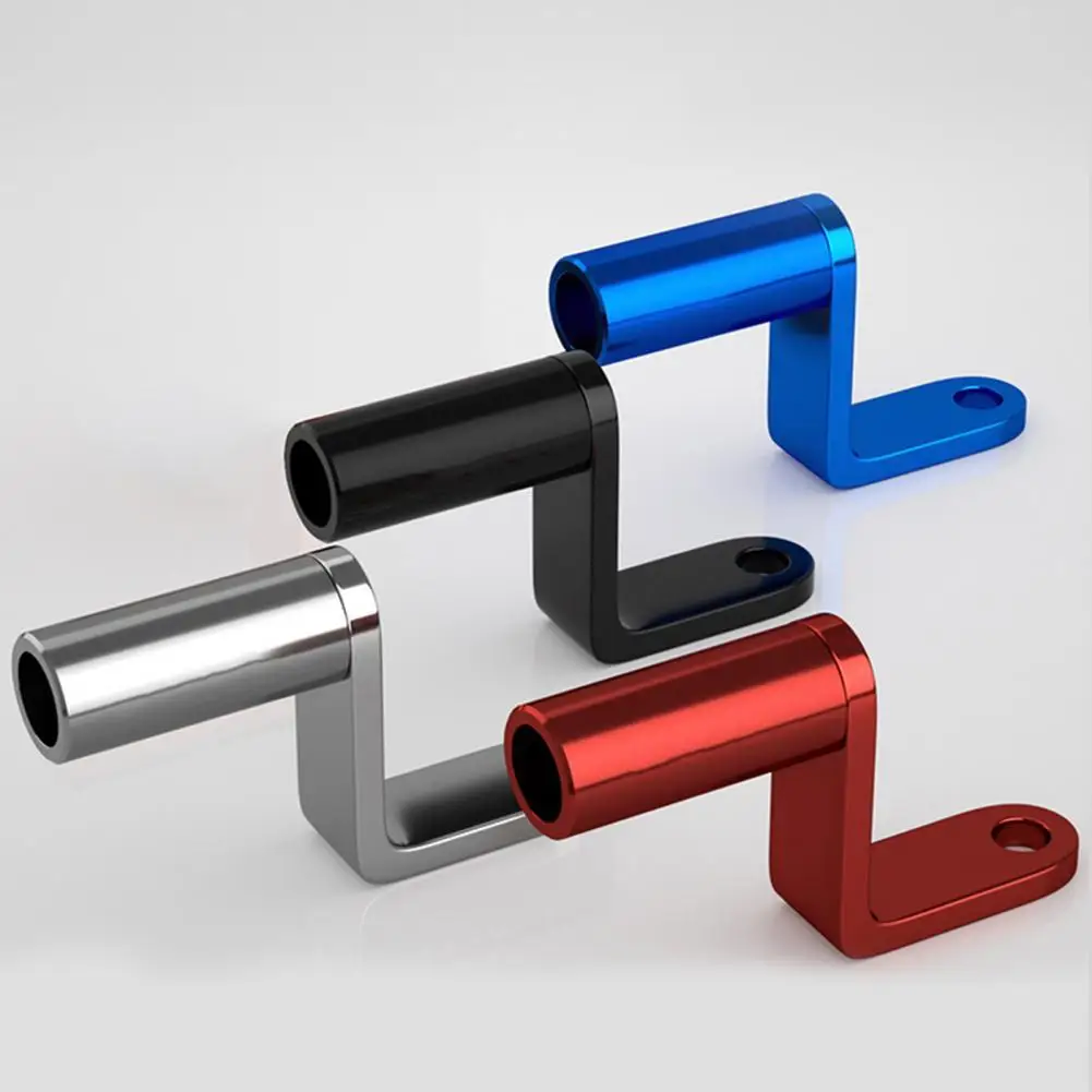 

Reliable Rearview Mirror Extender Bracket Easy to Install Anti-corrosion Non-deformation Aluminium Alloy Mirror Adapter