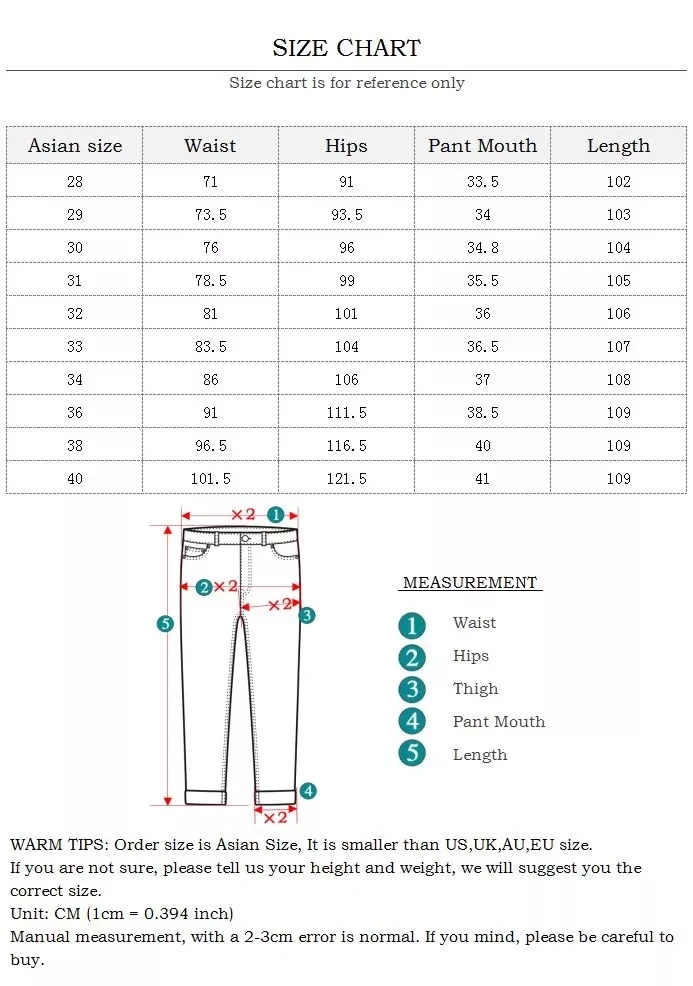 2019 New Men Classic Business Jeans Fashion Casual Primary Color Slim Fit Small Straight Male Trousers Denim Pants Brand Clothes | Мужская
