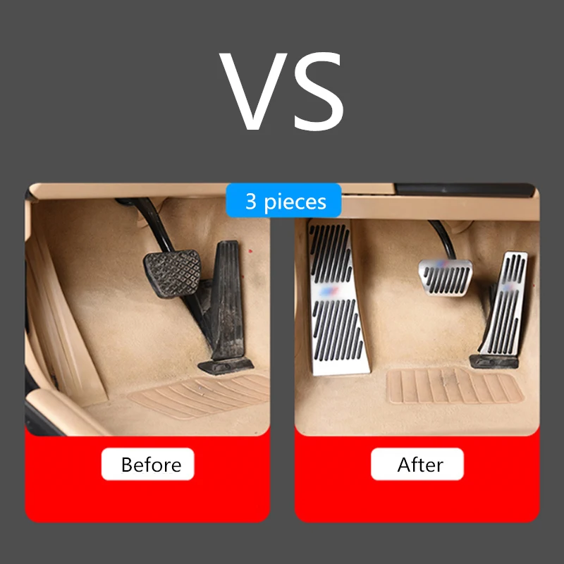 

Car Anti-skid Acclerator Brake Pedal Protection Cover For BMW 5 7 series GT Z4 X3 X4 F01 F07 F10 F25 F26 E89 Car Accessories