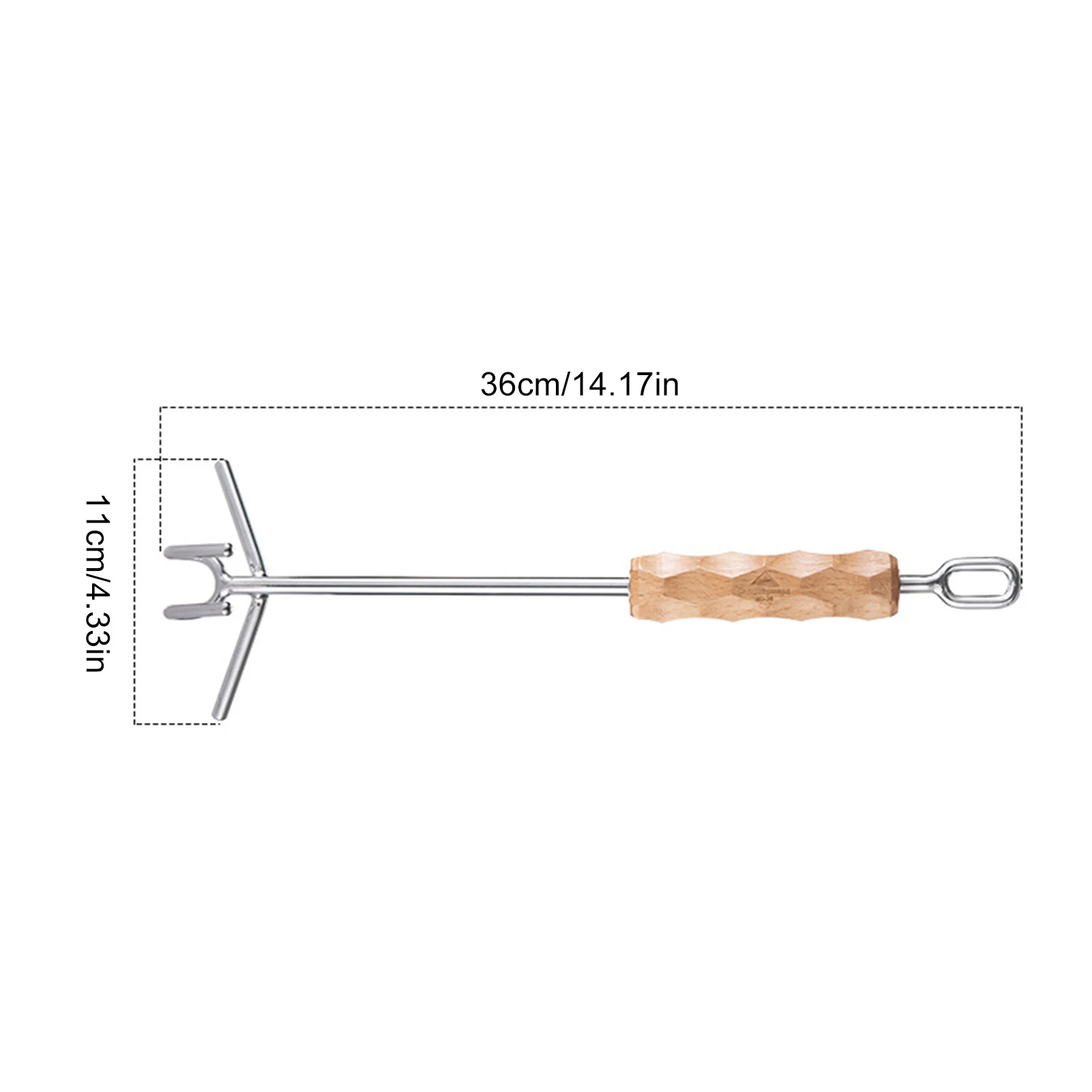 Голландский подъемник крышки духовки из нержавеющей стали двойной крюк