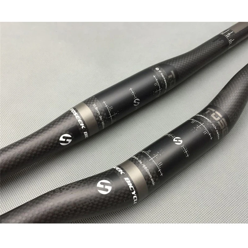 Удобные углеродного волокна Сверхлегкий велосипедный руль для MTB Горный