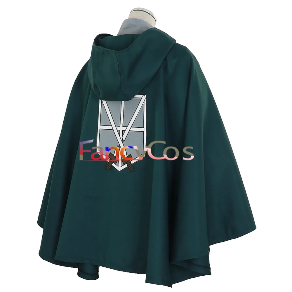 Плащ из аниме атака на Титанов тренировочная накидка халаты жакет Эрена и