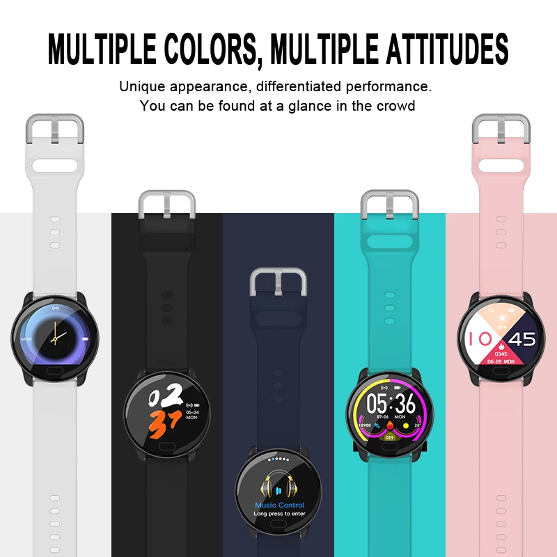 

K9 Smartwatch Women Men IP67 Waterproof Heart Rate Blood Pressure Monitoring Health Sports Running Fitness Tracker Smartwatch