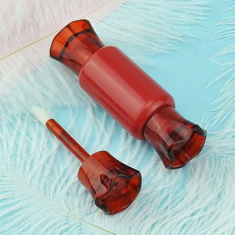 Милый пустой прозрачный контейнер для блеска губ в форме конфет портативный DIY