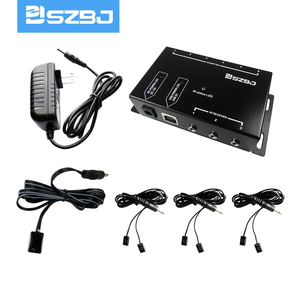 ИК-ретранслятор SZBJ удлинитель ИК-пульта дистанционного управления инфракрасная
