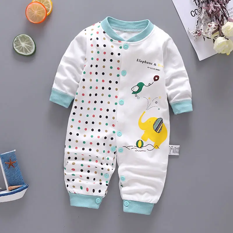 Детский комбинезон сезон осень-весна детский Модный хлопковый с длинными