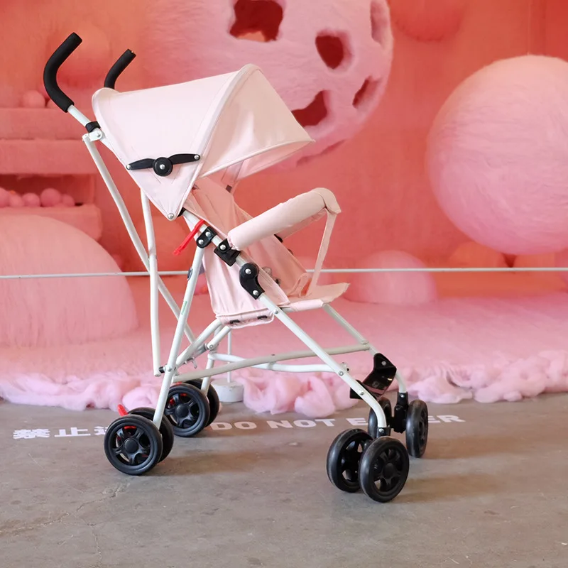 Baby Stroller  Baby Carriage Portable Folding Simple Portable Baby Carriage Baby Boy Car Seat Cover Set