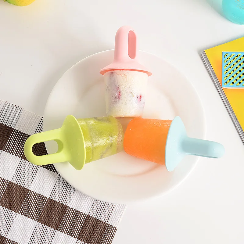 

Mini Ice Popsicle Mold Fruit Shake Ice Cream Mold Ice Cream Ball Lolly Maker DIY Homemade Mold