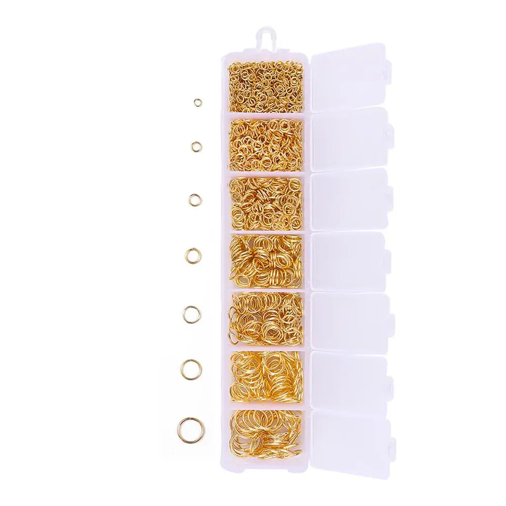 Набор шкатулок для ювелирных изделий сделай сам 3/4/5/6/7/8/10 мм открытые прыгающие