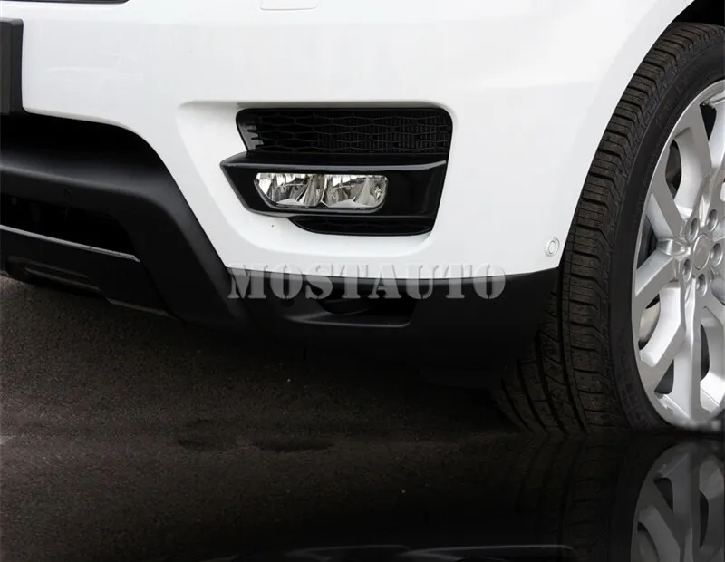 Для Ленд Ровер Range Rover Sport (Land черный передние противотуманные фары светильник