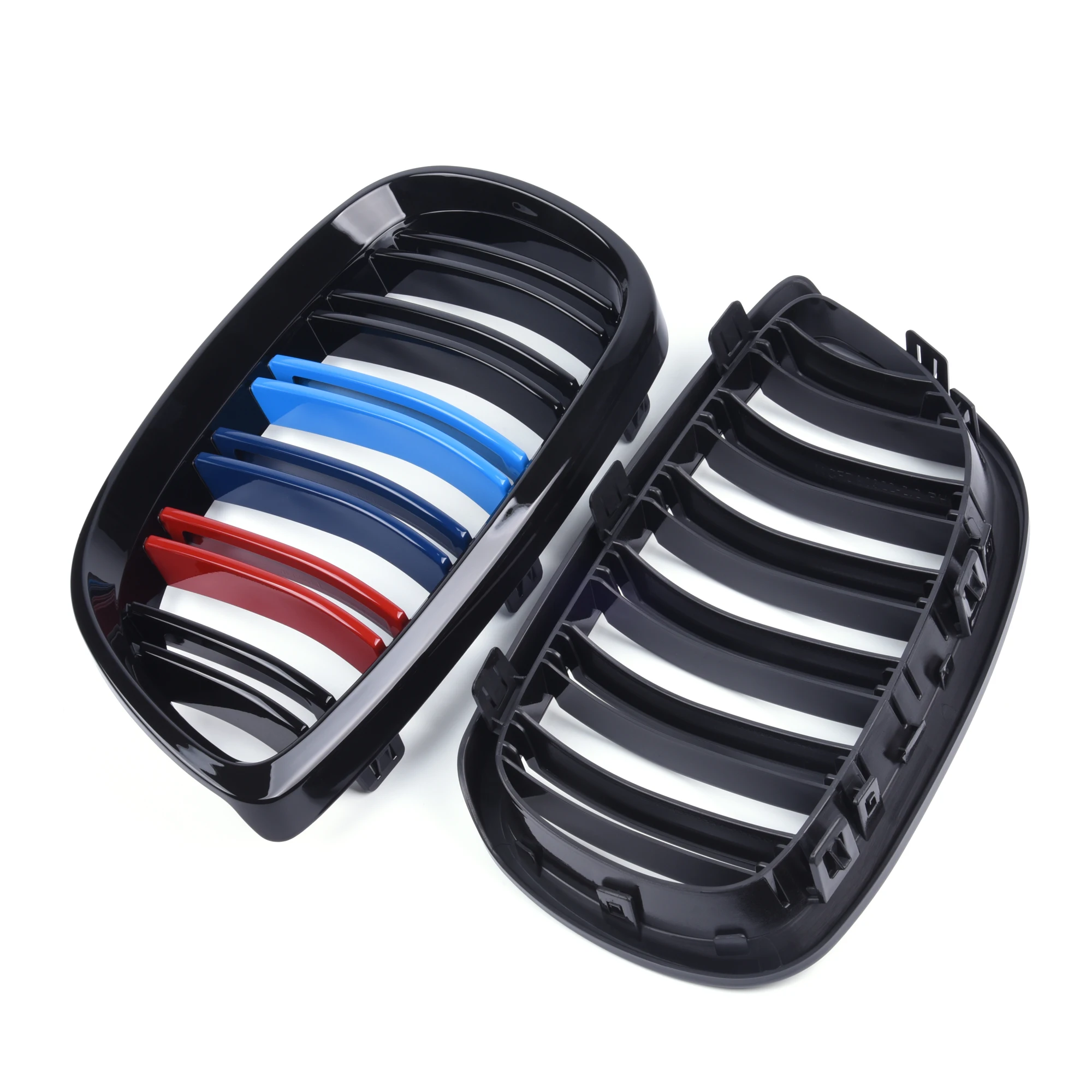 Передний глянцевый черный гриль M Color Fit BMW 3 Series E92 E93 M3 2007 - 2010 325xi 320i 325i 328i 330i 335i xDrive