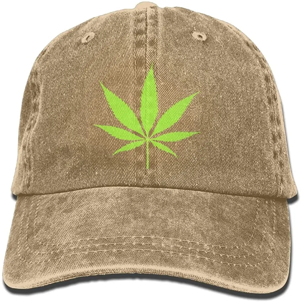 

Adults Green Weeds Adjustable Casual Cool Baseball Cap Retro Cowboy Hat Cotton Dyed Caps