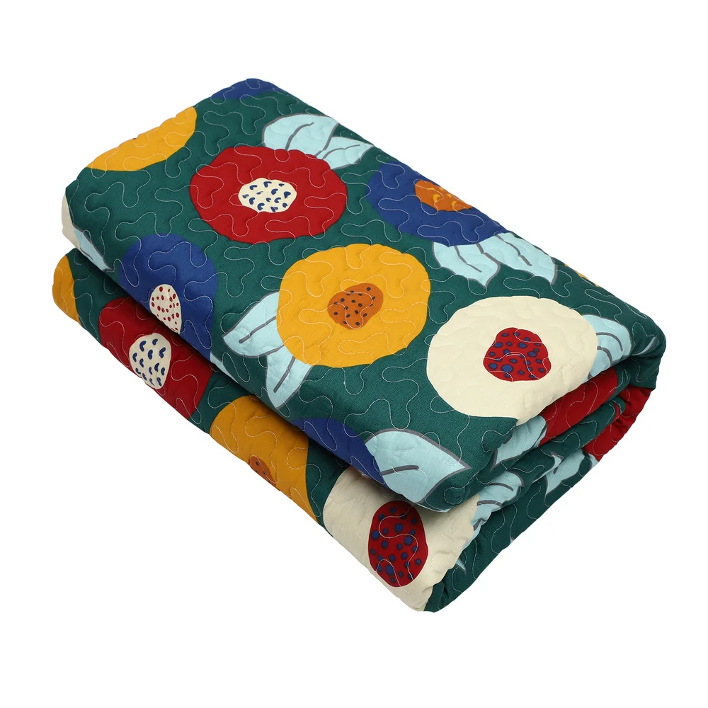 

1Pc Printing Picnic Blanket Foldable Ground Mat Moistureproof Camping Picnic Pad