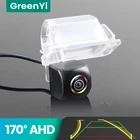 GreenYi 170  AHD траектория автомобильная камера заднего вида для Ford Maverick Mondeo Jaguar XF F-TYPE 2013 2014 2015 2017 ночного видения обратный реверсивный 4-контактный автомобильная парковка
