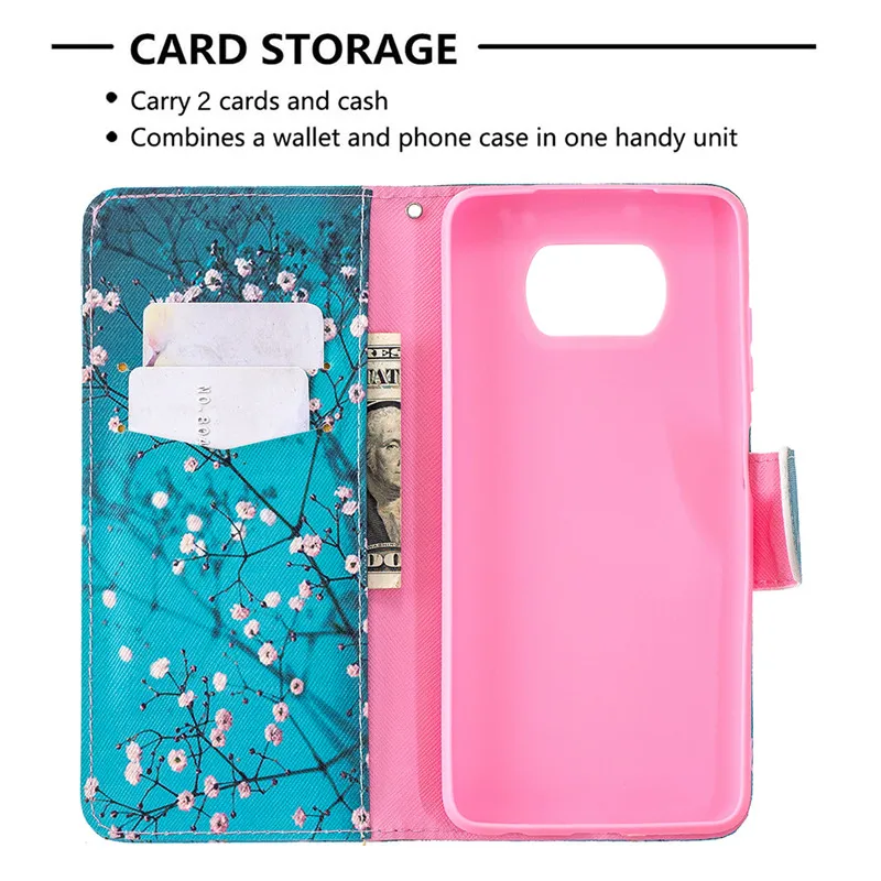 for xiaomi poco x3 pro case flip leather phone case for xiaomi poco m3 pro pocox3 m3 x 3 nfc wallet stand book cover coque capa free global shipping