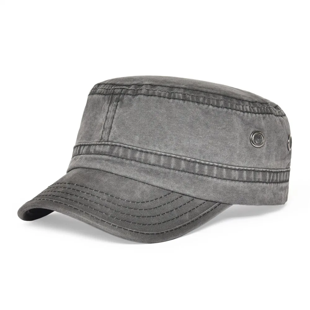 Мужская и Женская шляпка VOBOOM Стильная хлопковая армейская в стиле милитари с