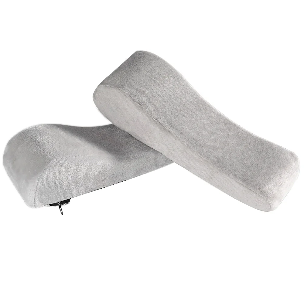 

2pcs Elbow Pillows Relief Pressure Ergonomic Office Forearms Solid Wheelchair Universal Chair Armrest Pad Home Memory Foam