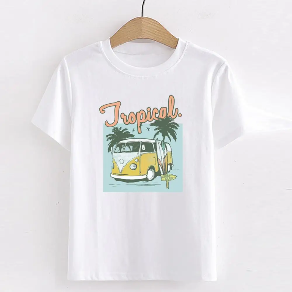 

Женская футболка с короткими рукавами и круглым вырезом, Повседневная Свободная футболка в стиле Харадзюку, с мультяшным принтом, лето 2020