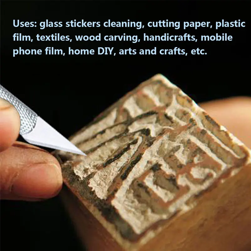 6 шт./компл. резак для бумаги по дереву ремесленные принадлежности гравировки DIY